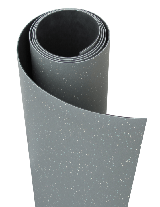 ESD floor covering, gray, roll cut of 1.9x1.25m