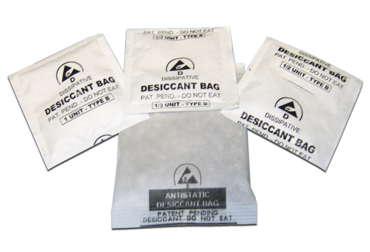 Dissipative desiccants 2 units, pack of 250